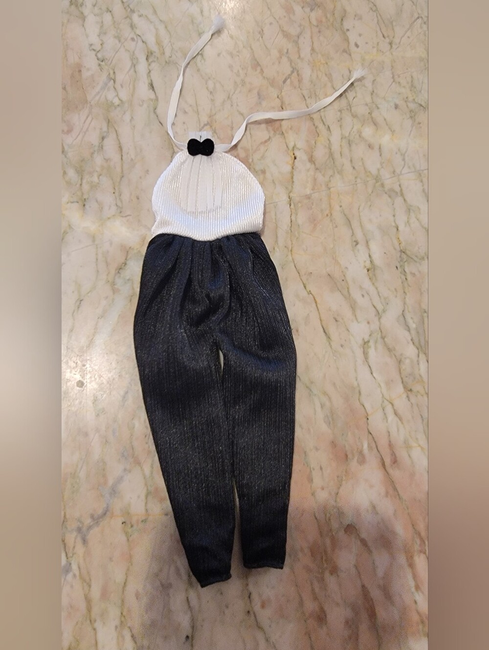 Vintage Mattel Barbie 1983 Tuxedo Jumpsuit